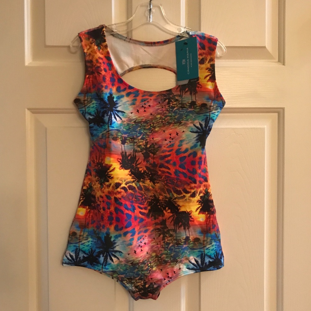 NWT Tropical Body Suit